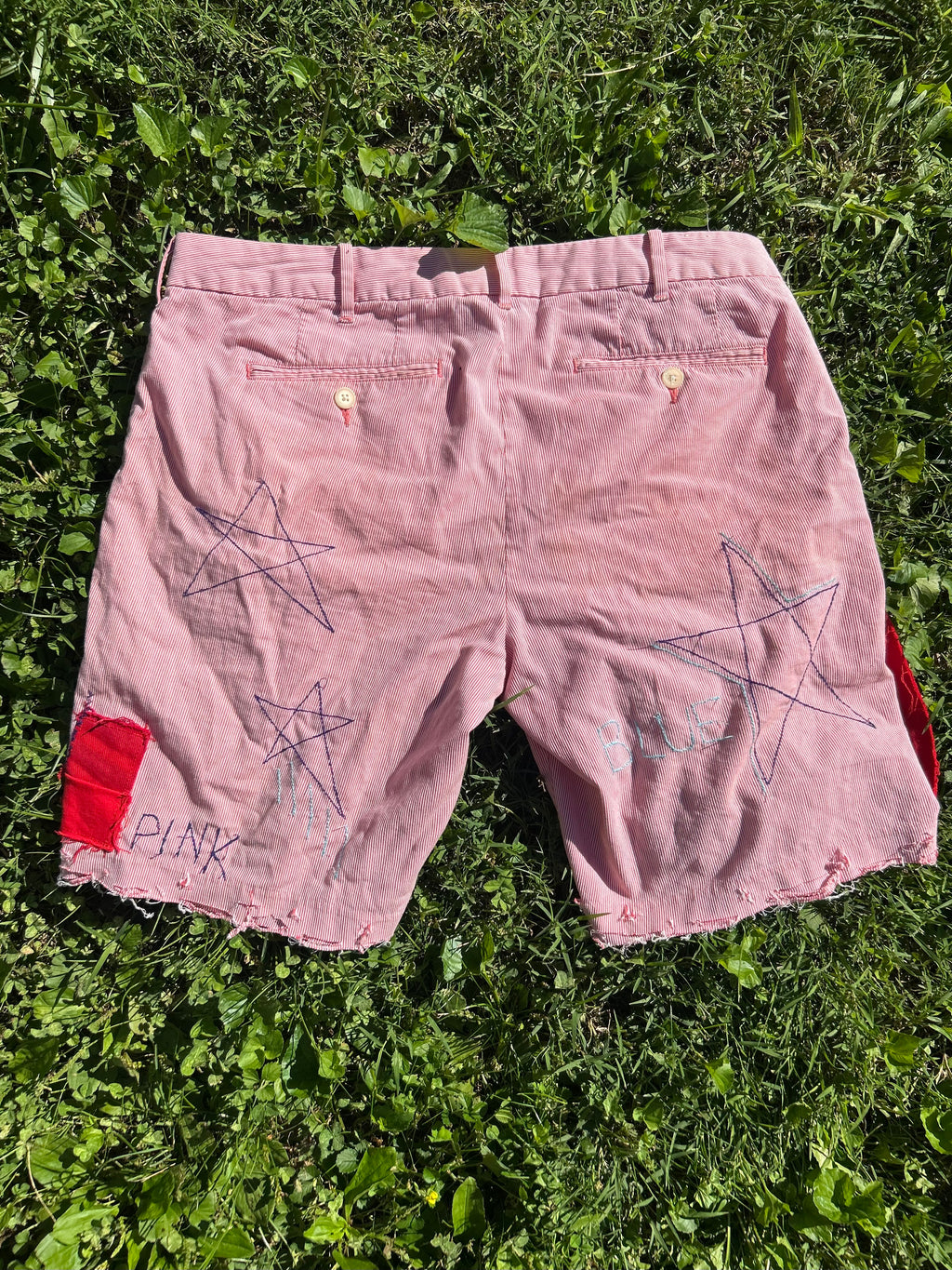“Kandy Kane” Jean Shorts