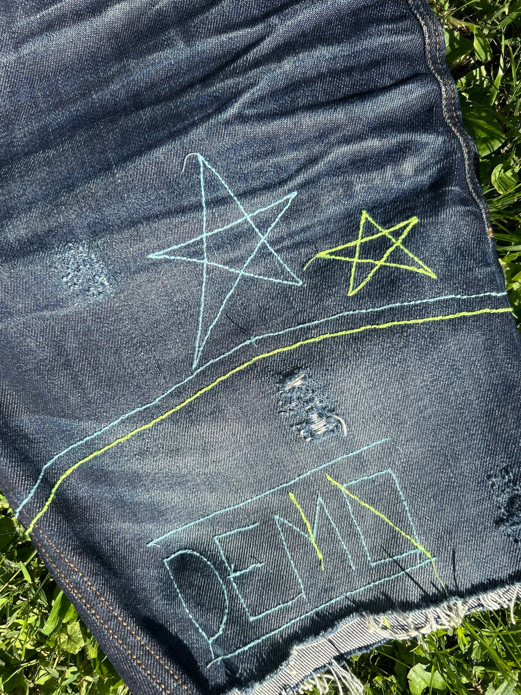 “DESL1” Jean Shorts