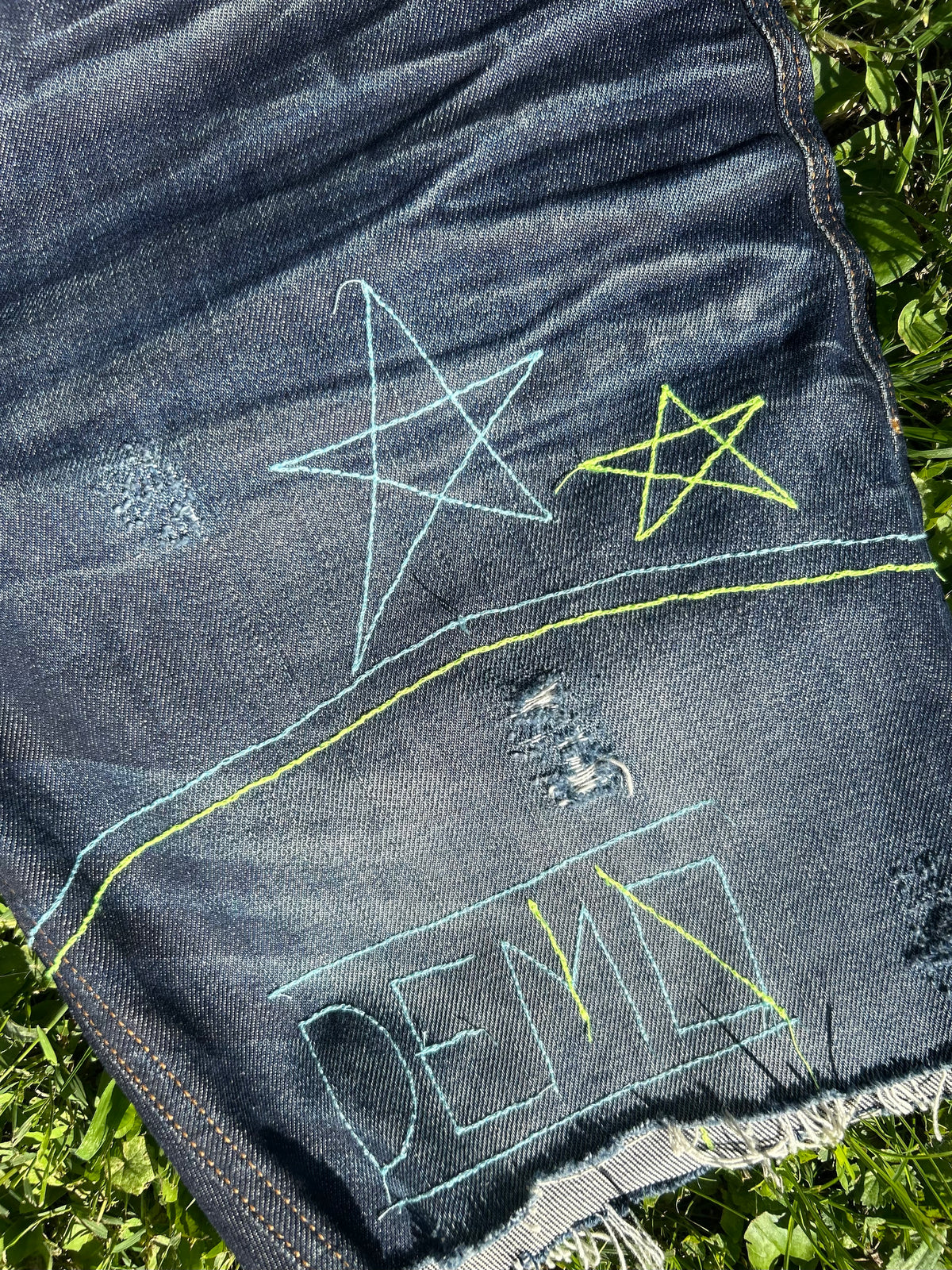 “DESL1” Jean Shorts