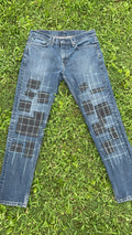“Lower Grid” Jeans