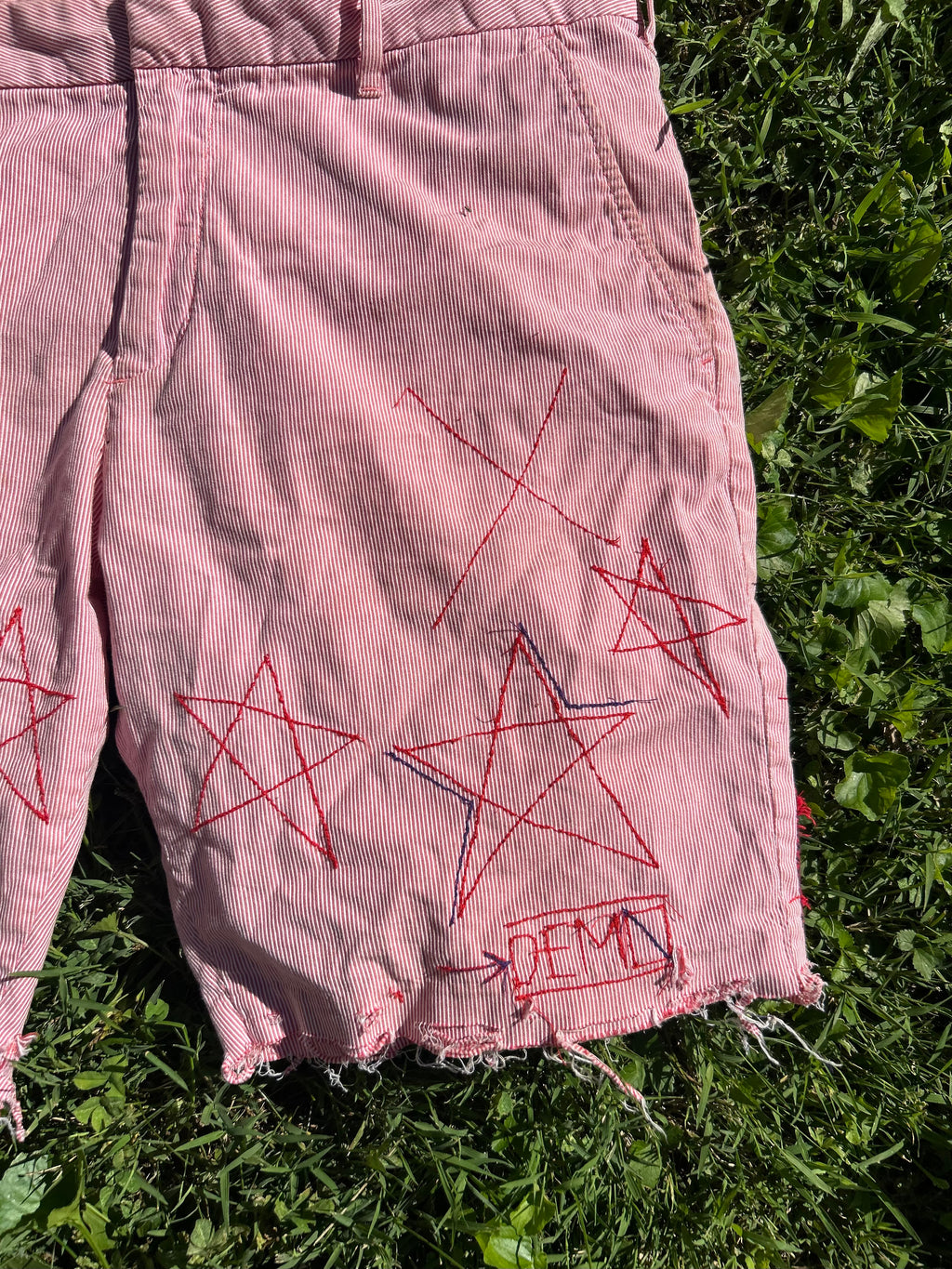 “Kandy Kane” Jean Shorts