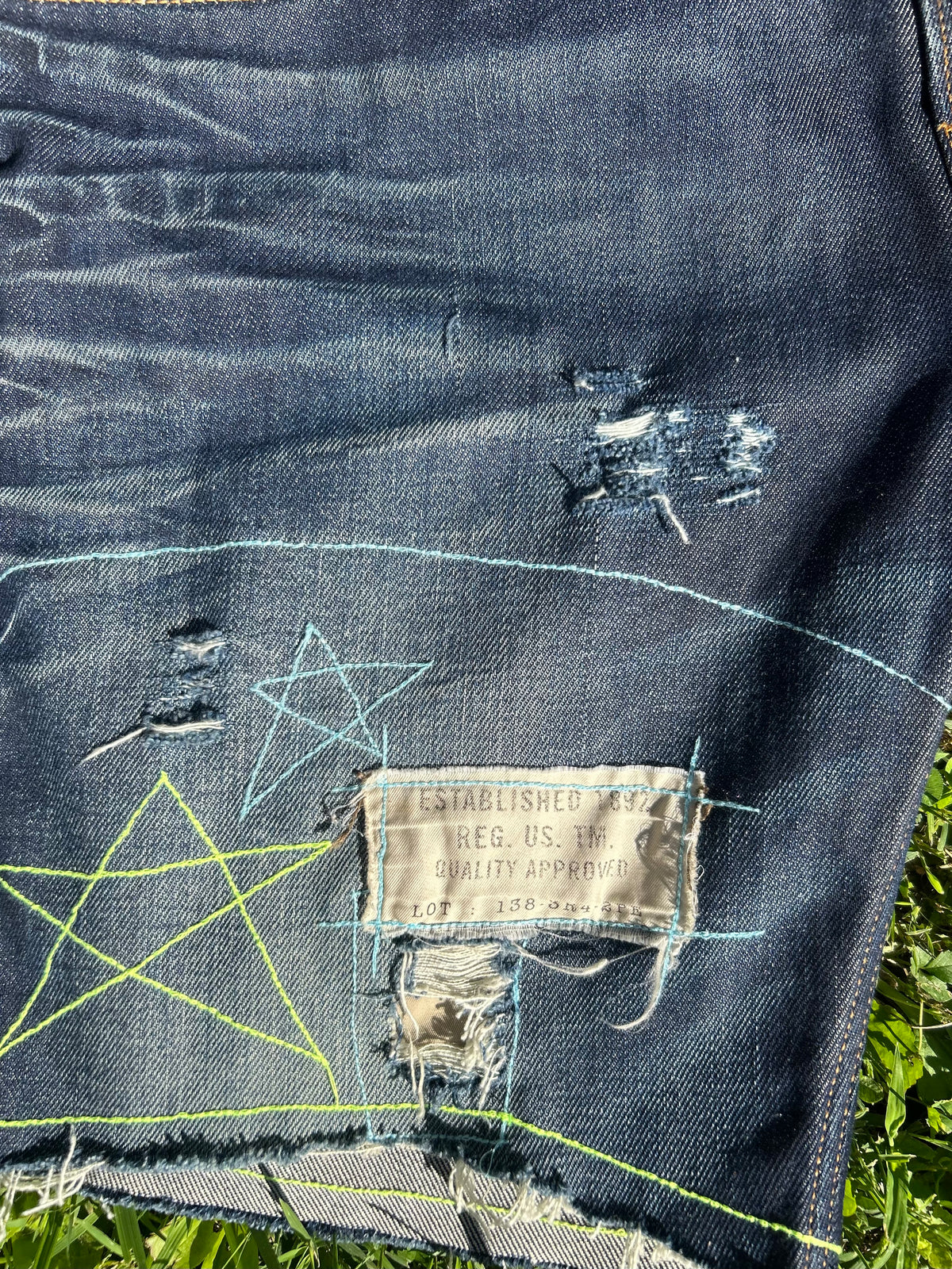 “DESL1” Jean Shorts