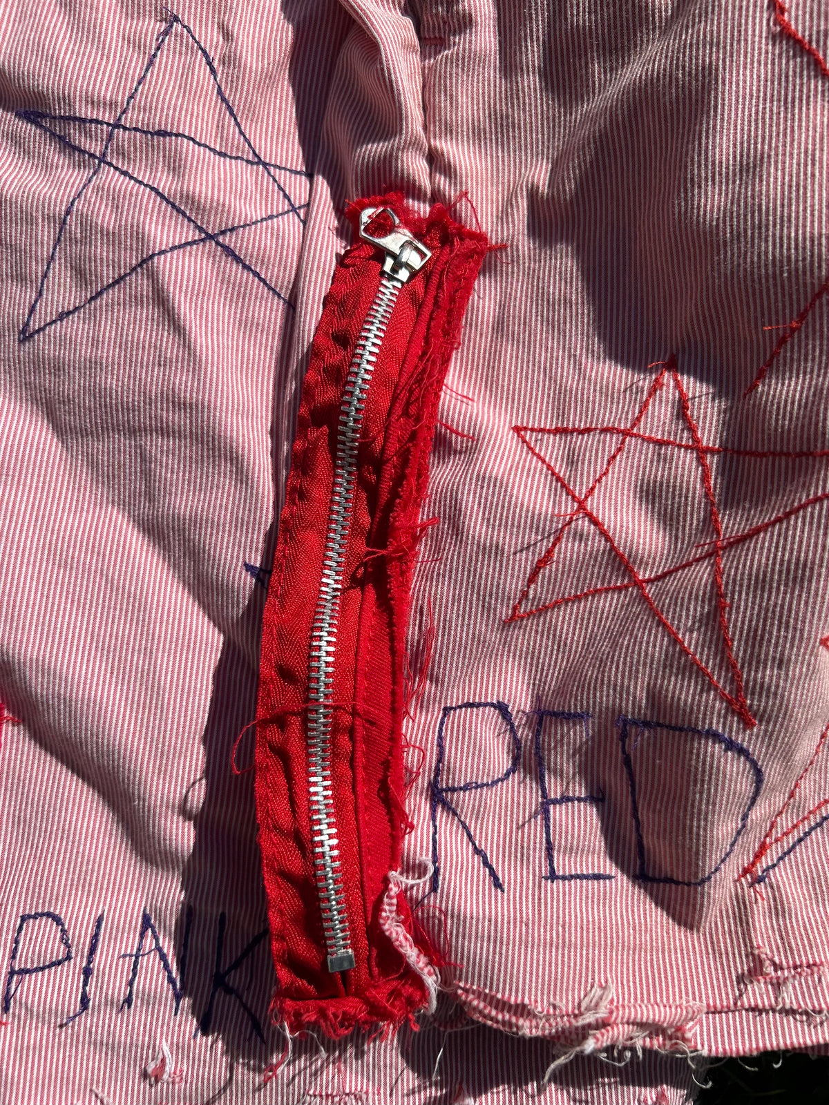 “Kandy Kane” Jean Shorts