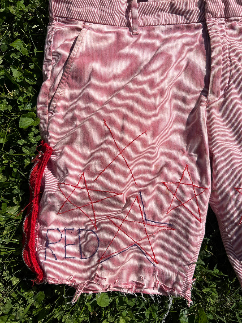 “Kandy Kane” Jean Shorts