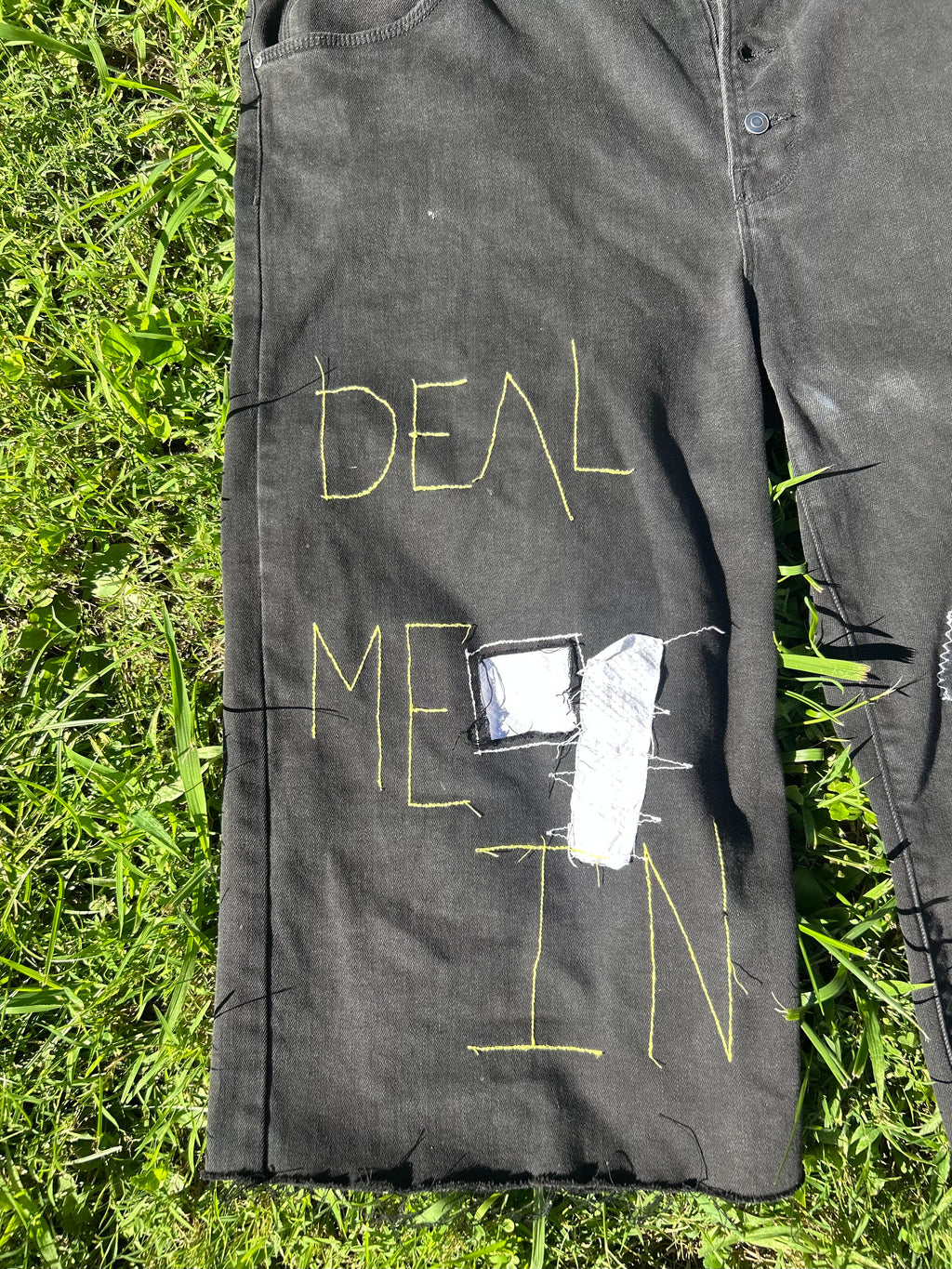 “Black King” Jean Shorts